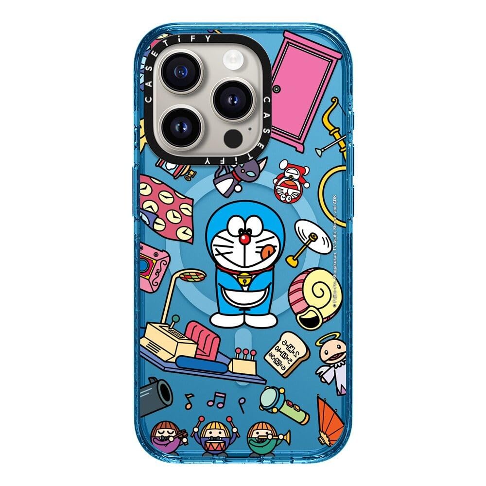 CASETiFY Doraemon iPhone 15 Pro Case | MagSafe Compatible Drop Protection